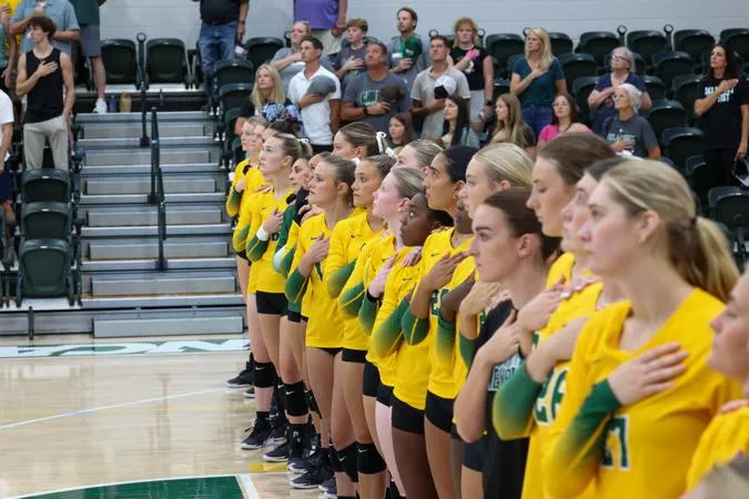 Volleyball Set for Three Matches at GAC-MIAA Crossover