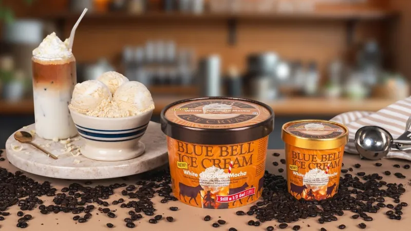 Blue Bell serves up new White Chocolate Mocha ice cream flavor
