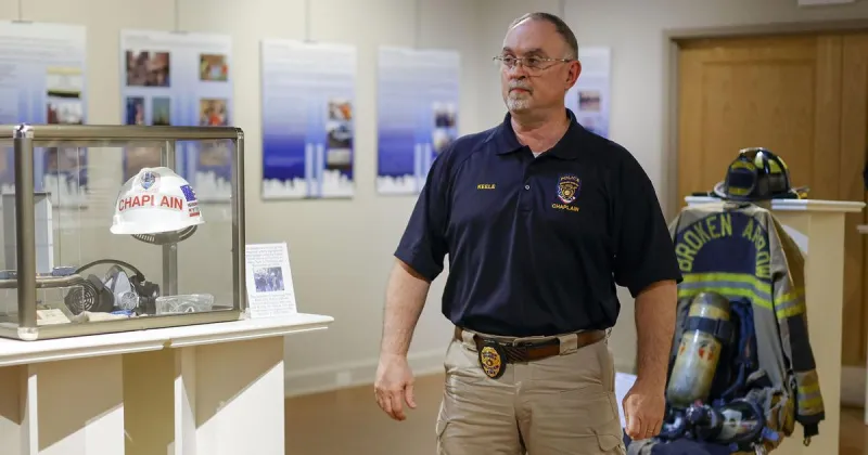 Broken Arrow chaplain revisits Ground Zero memories amid his artifacts at 9/11 exhibit