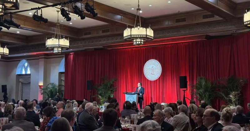 Manas AI co-founder Siddhartha Mukherjee discusses AI's role in cancer care at Presidential Speakers Series