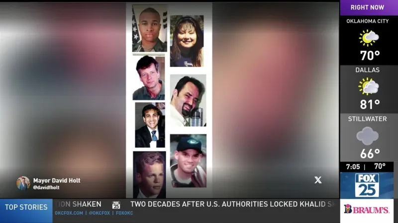 Oklahoma City leaders honor Oklahomans killed in Sept. 11 attacks