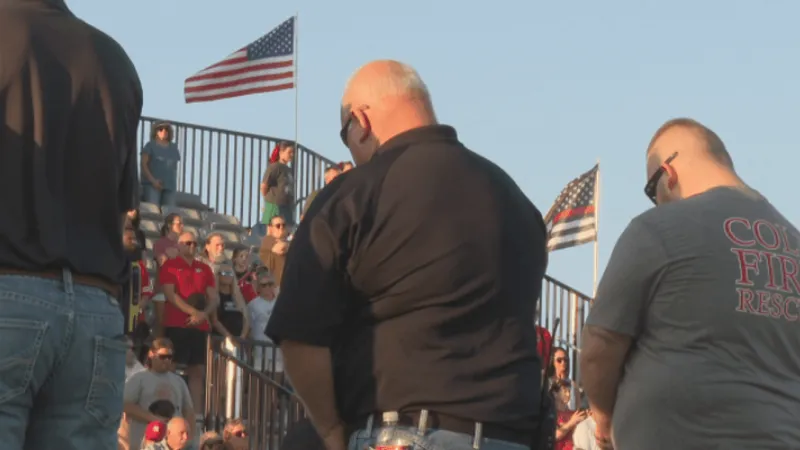 War on 74 brings rivals together to honor fallen Goldsby firefighters