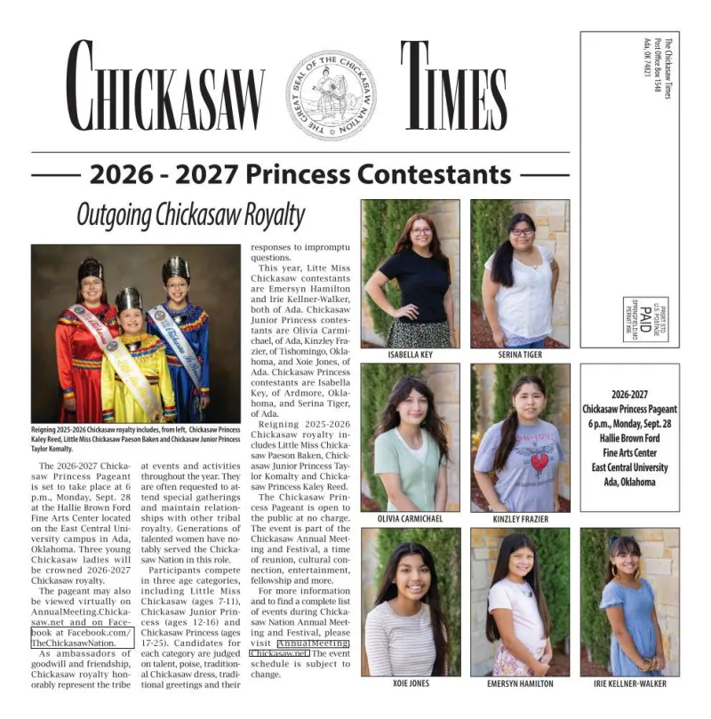 Princess Candidate Issue 2026