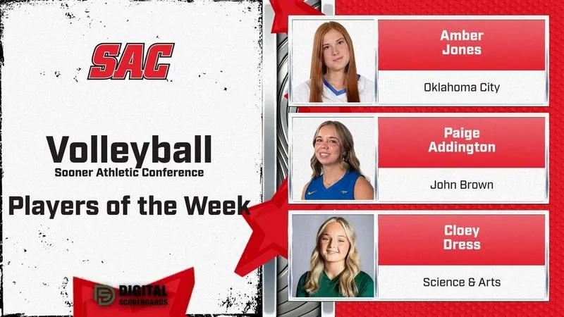 Jones Named SAC Attacker of the Week