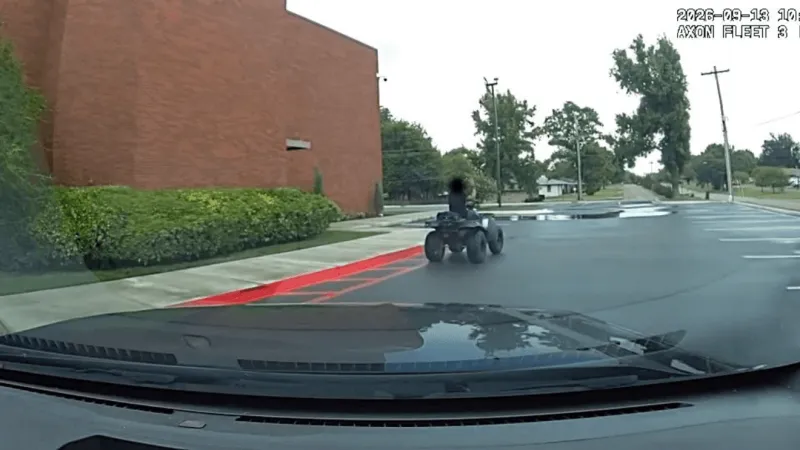 Tulsa Police arrest man suspected of driving stolen ATV