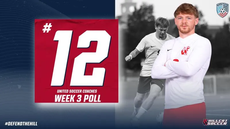 Men's Soccer Ranked 12th in Week 3 USC Poll