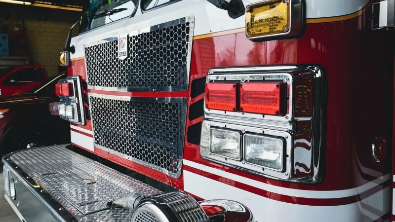 Two adults, two children and two cats rescued from fully involved Norman structure fire