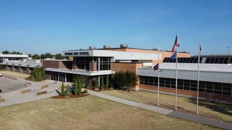 Two students taken into custody after firearms found at Norman High School