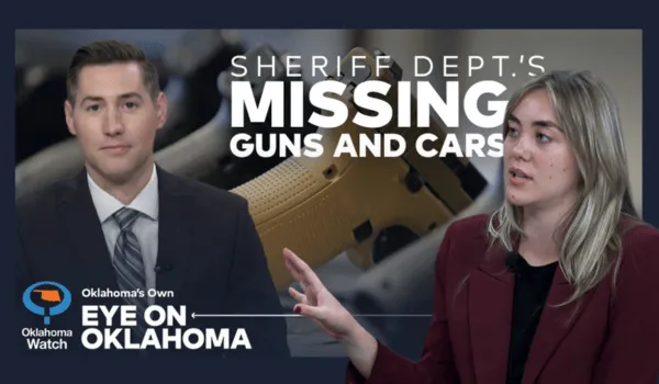 Eye on Oklahoma: Missing Guns, 17 Vehicles and a Meat Slicer