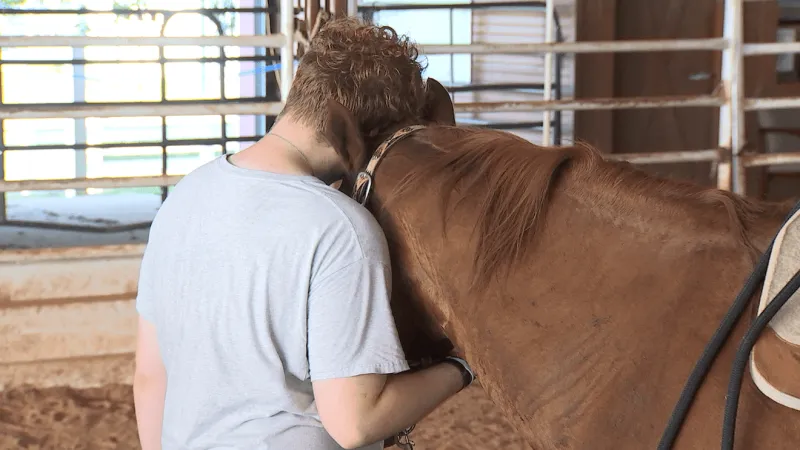 Tulsa Boys' Home pairs young men with horses as part of healing program