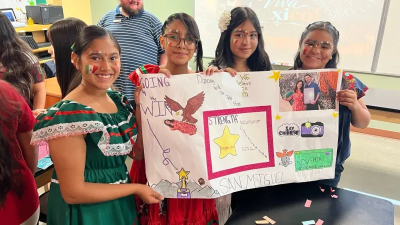 Tulsa's San Miguel School celebrates Hispanic Heritage Month, 918 Day