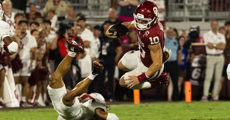 Halftime breakdown: How John Mateer's performing against New Mexico
