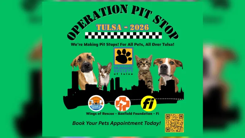 Humane Society of Tulsa to hold Operation Pit Stop at Osage Casino