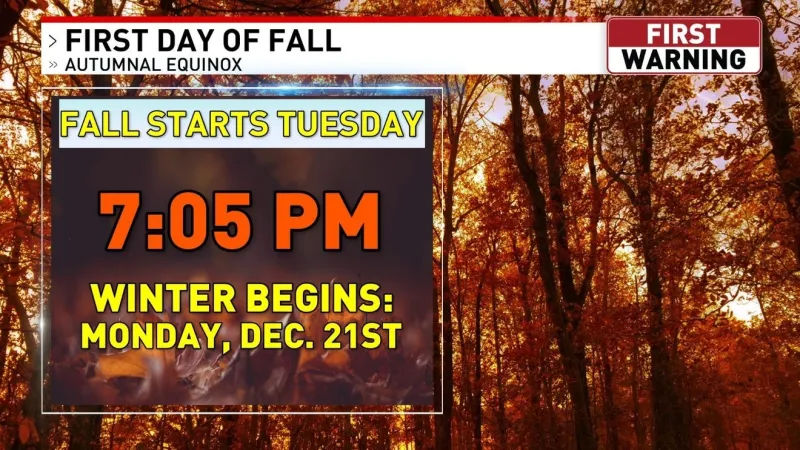 First Official Day Of Fall Today