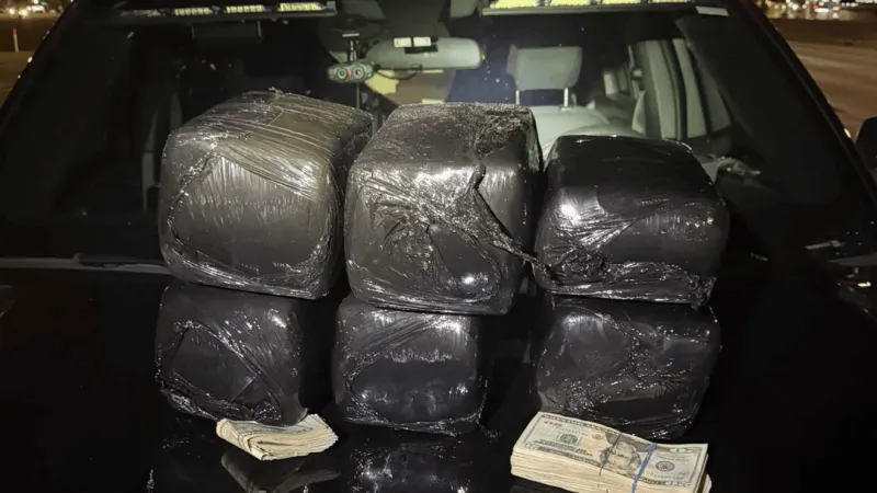 U.S. Attorney's Office charges 2 men after 50 pounds of cocaine found during traffic stop