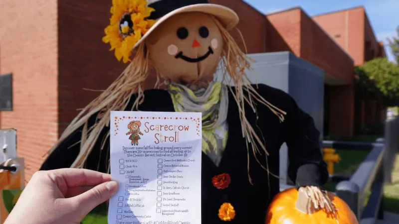 City of Owasso begins Scarecrow Stroll ahead of Owasso Harvest Festival