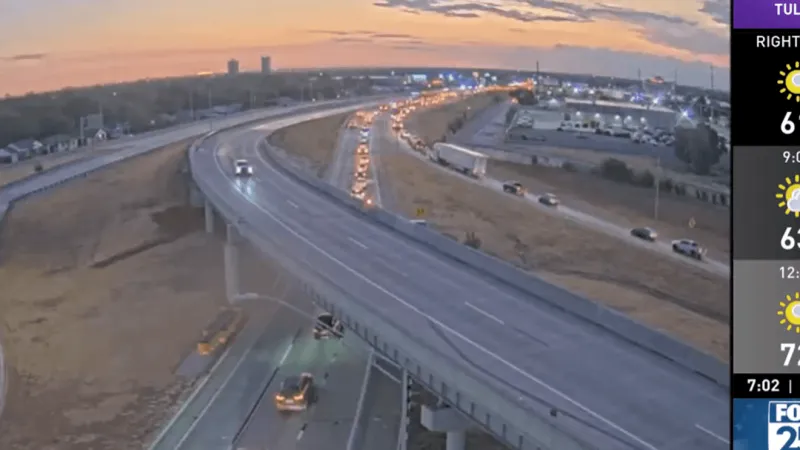OHP: Multi-vehicle crash leads to fatality on I-44 near Belle Isle Bridge