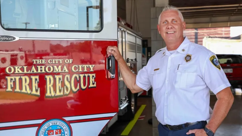 OKC fire chief Richard A. Kelley to retire at end of September after 35 years