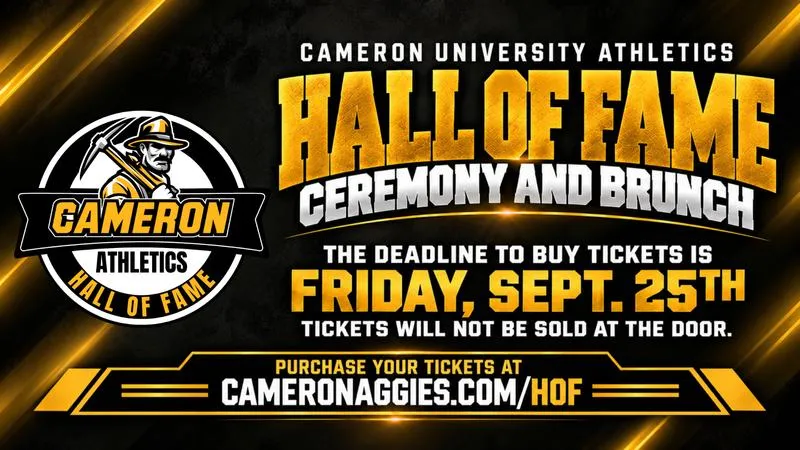Cameron Athletics to Induct 2026 Hall of Fame Class During Homecoming Weekend