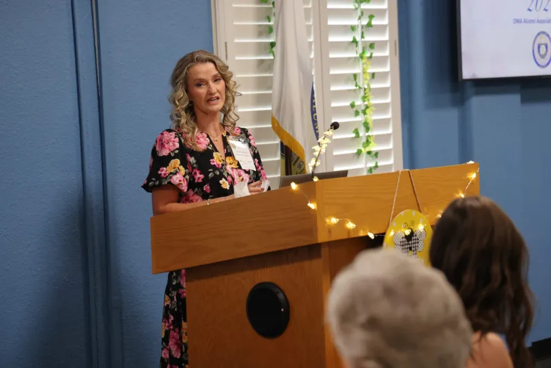 RSU First Lady Speaks at OMA Reunion Ladies Luncheon