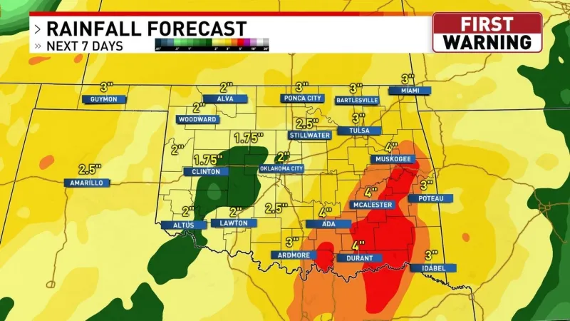 From fires to flooding, pattern change could bring excessive rainfall next week