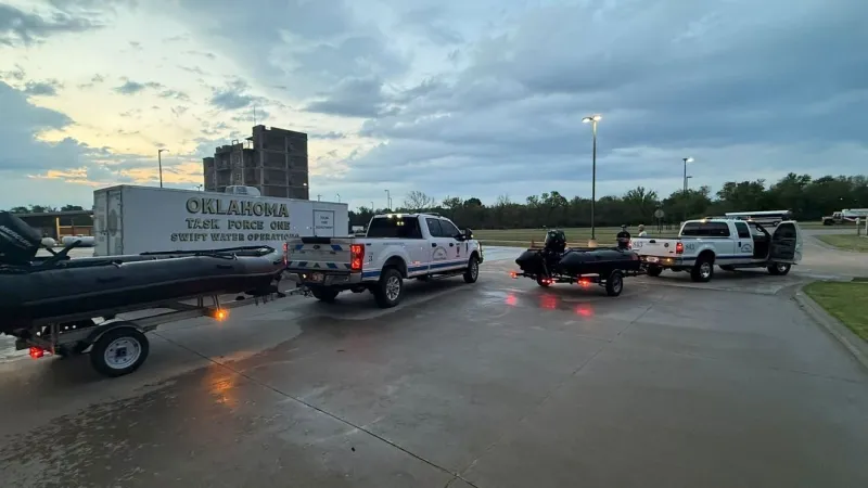 Oklahoma Task Force 1 assists with flood response in New Mexico