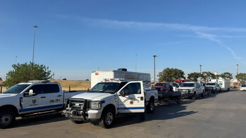 Oklahoma Task Force 1 sent to New Mexico Monday to support flood response