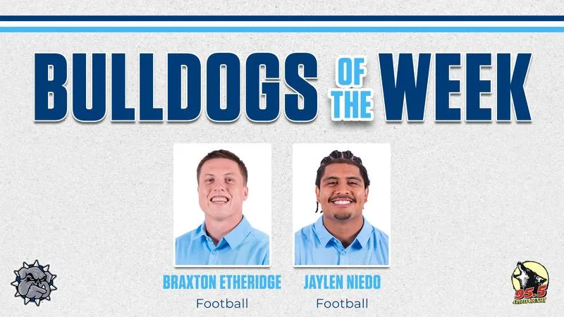 Football Sweeps Bulldog of the Week Honors