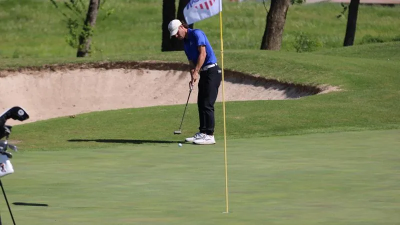 Men's Golf in Eighth After Two Rounds at the Battle for the Belt
