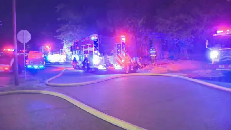 Firefighters investigating northeast Oklahoma City blaze