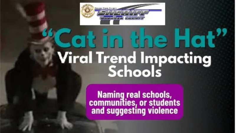 WCSO encourages parents to discuss "Cat in the Hat" social media trend with children