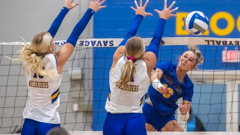 Storm Sweep Past the Muleriders