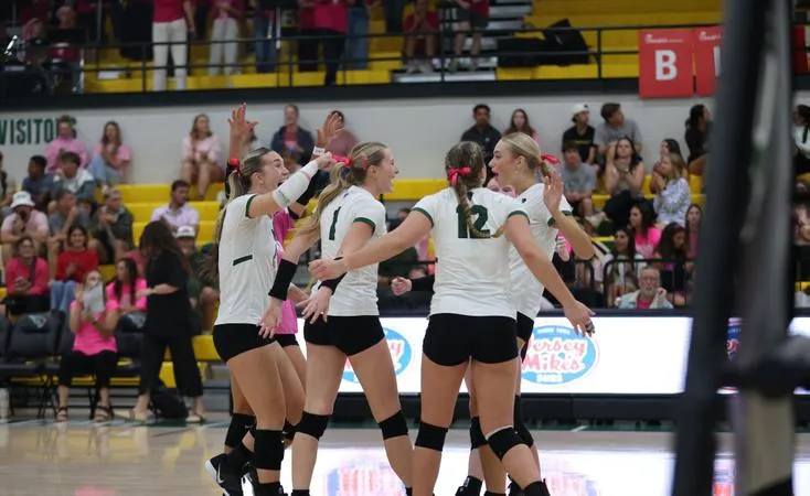 Bison Top Harding in Five, Stay Unbeaten in GAC Action