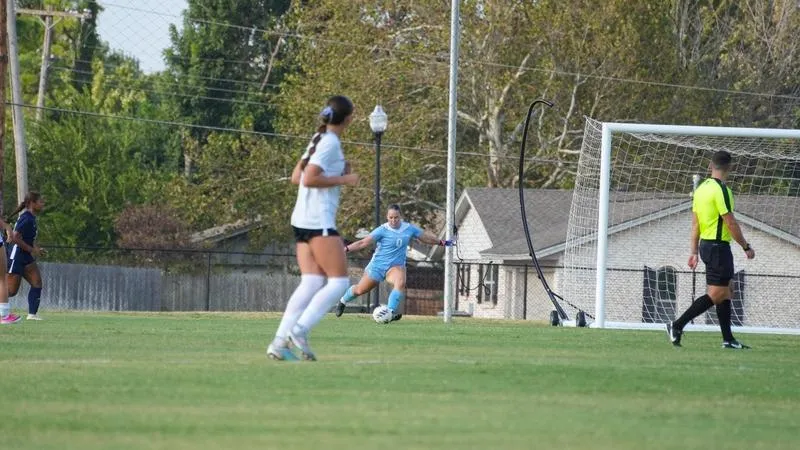 Munson's Brace, Wooten Play Between the Posts Earn Eagles Win Over St. Mary's