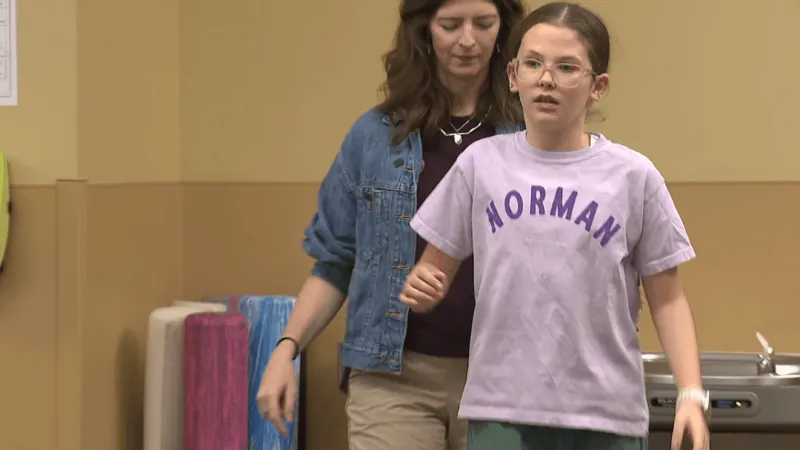 Norman sixth grader hits milestones one year after stroke