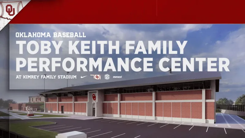 OU baseball names new performance center for Toby Keith family