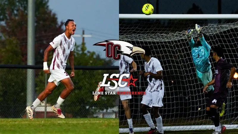 Ackah-Wheatcroft, Caffaro Sweep Lone Star Conference Men's Soccer Defensive Player of the Week Awards