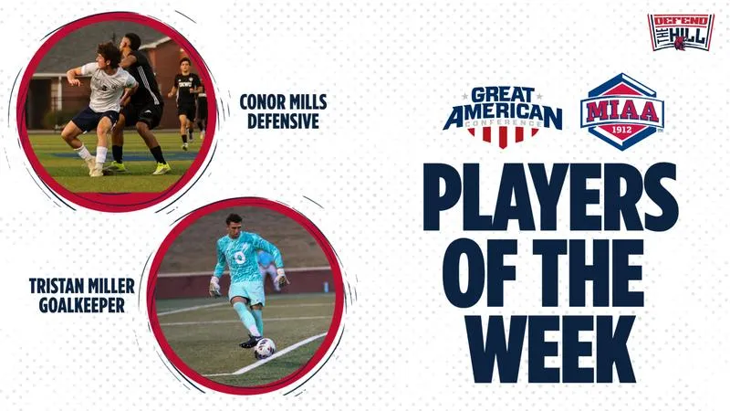Mills and Miller Tabbed GAC/MIAA Week 6 Players of the Week