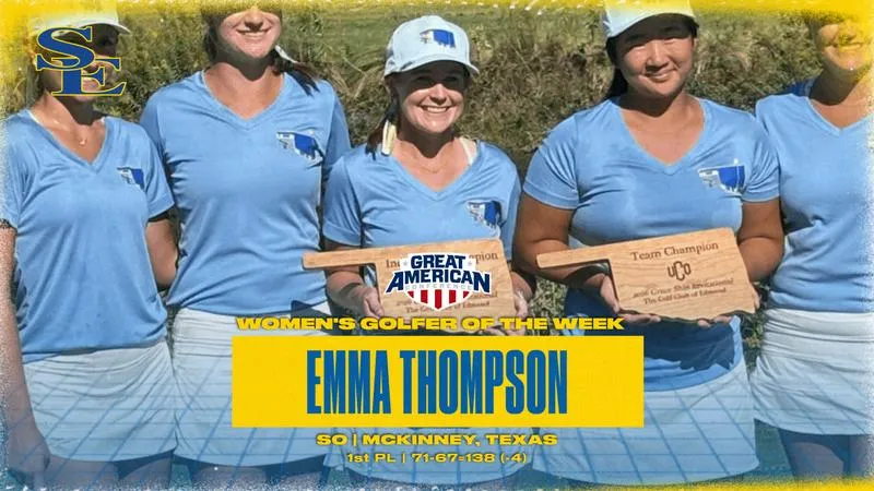 Thompson Earns GAC Golfer of the Week Award