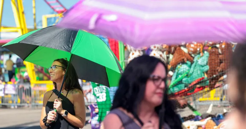 Photos: Hot weather at the Tulsa State Fair