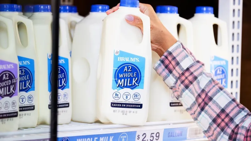 Braum's introduces A2 lactose-free milk in stores across five states