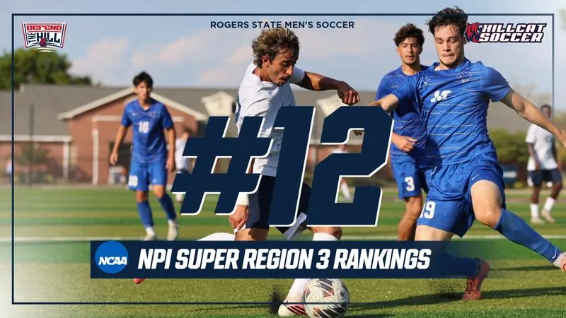 Men's Soccer Ranked No. 12 in First NPI Super Region 3 Rankings