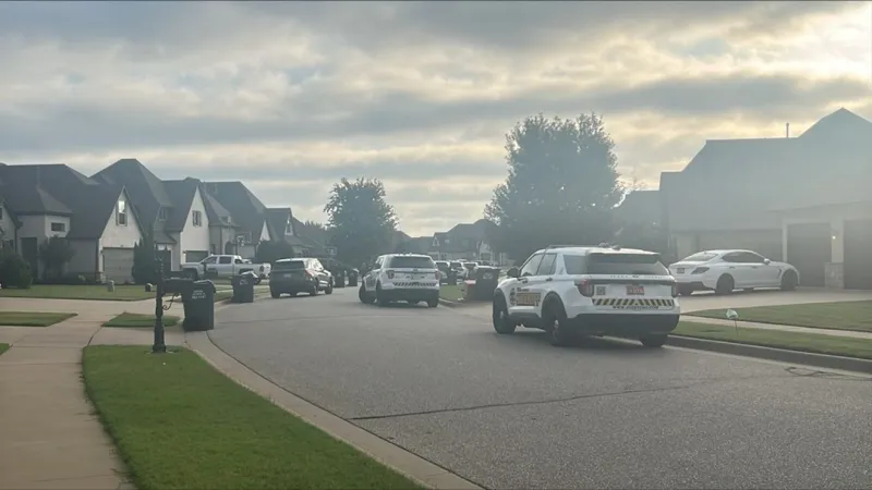 Tulsa County Sheriff's Office on scene of standoff in Bixby neighborhood