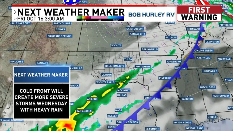 Big cool down expected for this weekend