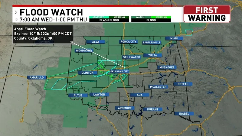 Severe Weather & Flooding Possible Today