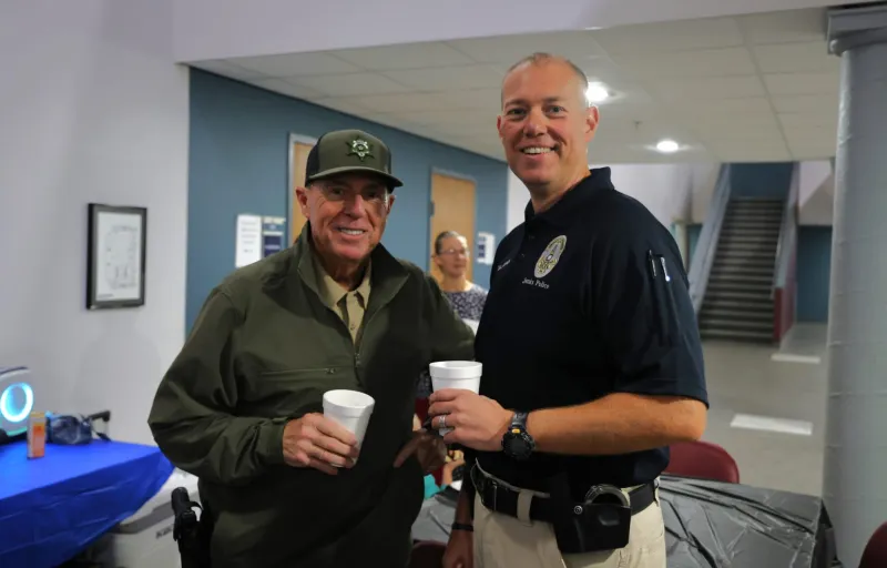Coffee with a Cop Event Highlights RSU Justice Studies Programs
