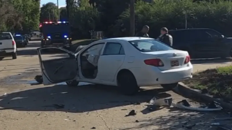 Tulsa Police arrest suspect accused of crashing into police cruiser during chase