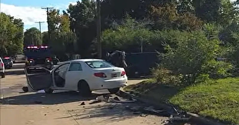 Update: Suspect who T-boned police car located; officers injured after pursuit