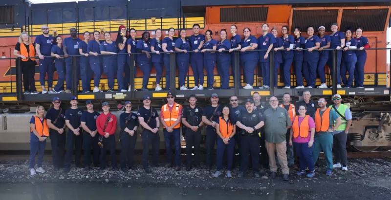 RSU Nursing Students Participate in Large-Scale Disaster Response Training Exercise