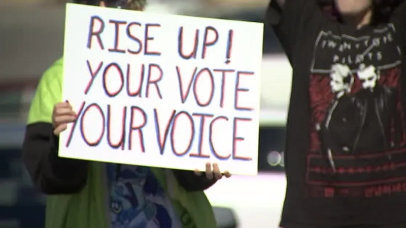 No Kings rally in Tulsa urges voters to participate in midterm elections